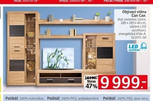Obývací stěna Can Can