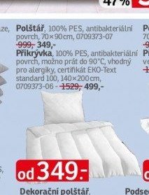 Přikrývka, 100% PES, antibakteriální