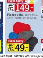 Fleece deka