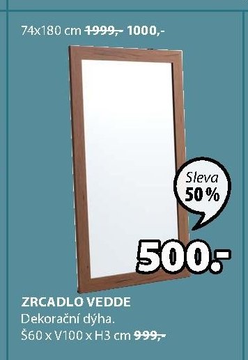 ZRCADLO VEDDE