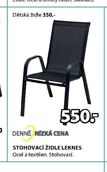 Stohovací židle LEKNES