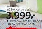patrová postel