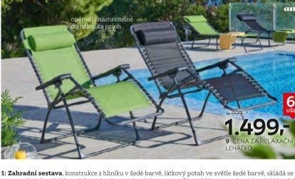 Cena za relaxační lehátko