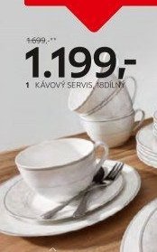 Kávový servis, 18dílný