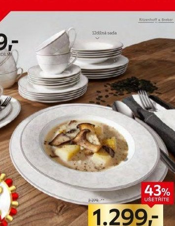 Jídelní servis, 12dílný