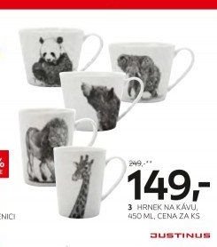 Hrnek na kávu, 450 ml, cena za ks