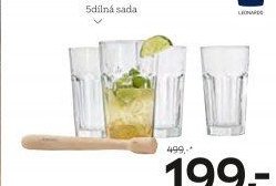 Sada sklenic, 5dílná