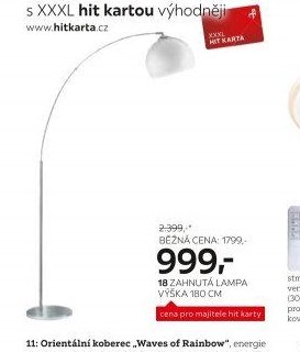 18 ZAHNUTÁ LAMPA
