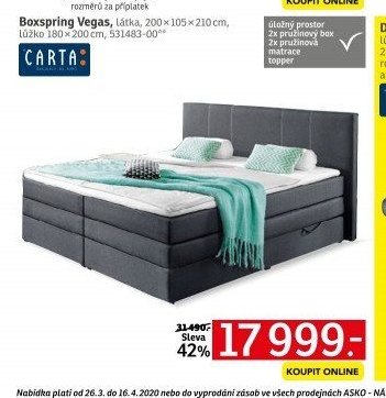 Boxspring Vegas