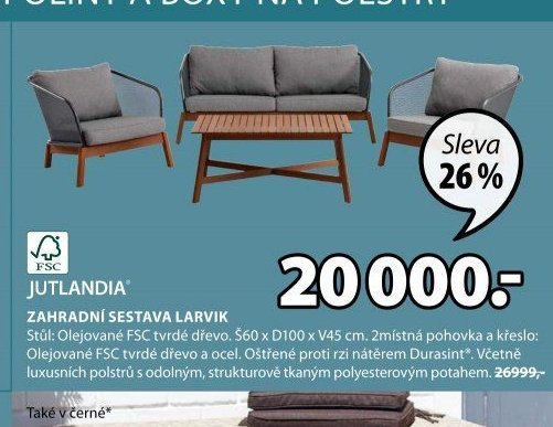 ZAHRADNÍ SESTAVA LARVIK