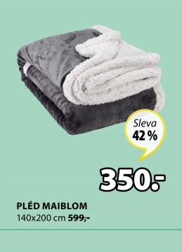 PLÉD MAIBLOM