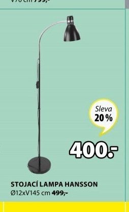 STOJACÍ LAMPA HANSSON