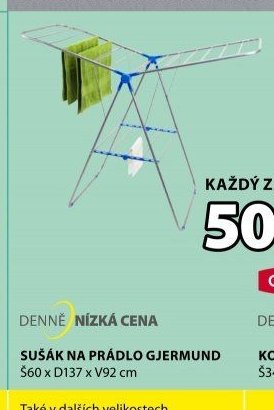 SUŠÁK NA PRÁDLO GJERMUND