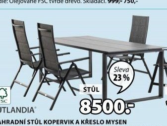 Zahradní stůl Kopervik