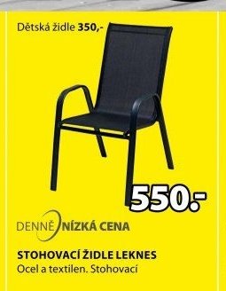 STOHOVACÍ ŽIDLE LEKNES