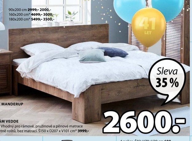 POSTELOVÝ RÁM VEDDE