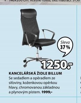 KANCELÁŘSKÁ ŽIDLE BILLUM