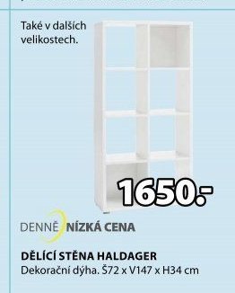 DĚLÍCÍ STĚNA HALDAGER