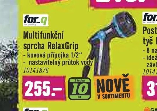 for.q Multifunkční sprcha RelaxGrip