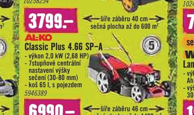 AL-KO Classic Plus 4.66 SP-A