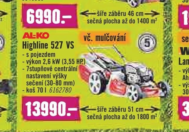 AL-KO Highline 527 VS