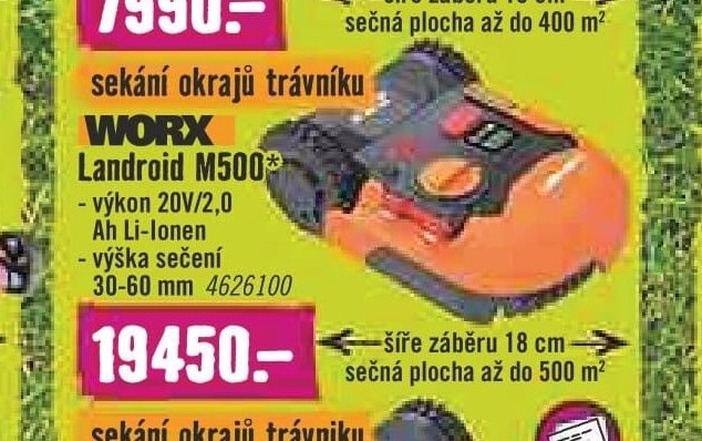 WORX Landroid M500