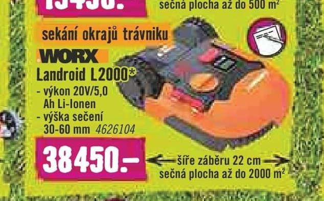 WORX Landroid L2000