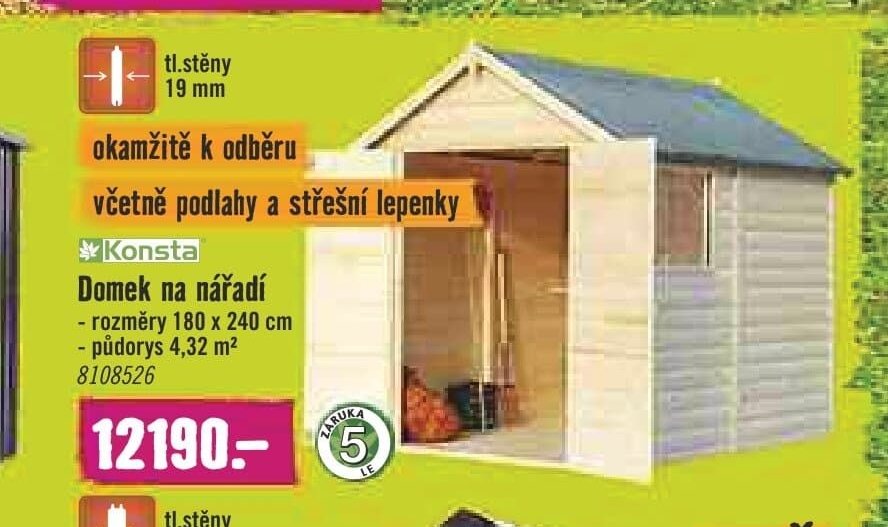 Konsta Domek na nářadí
