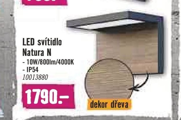 LED svítidlo Natura N