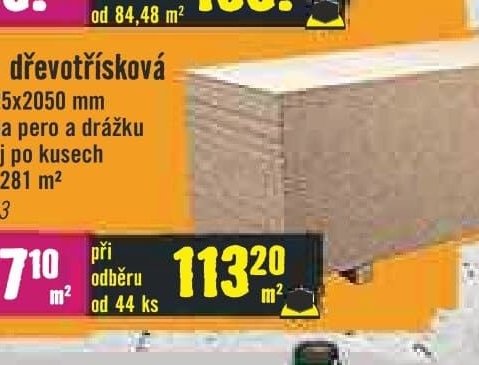 Deska dřevotřísková