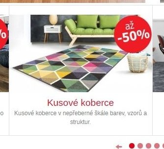 Kusové koberce