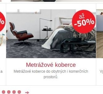 Metrážové koberce