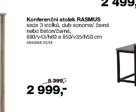 Konferenční stolek RASMUS