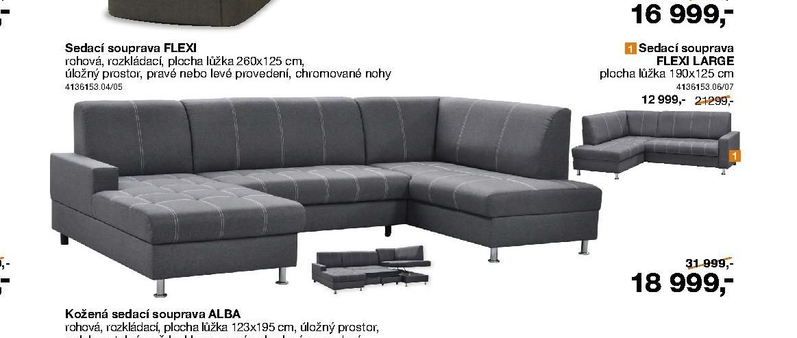 Sedací souprava FLEXI