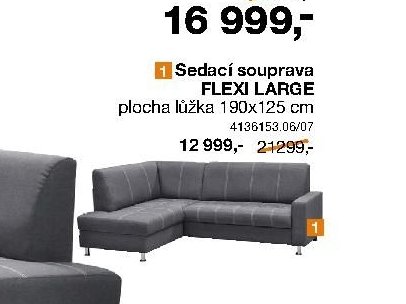 Sedací souprava FLEXI LARGE