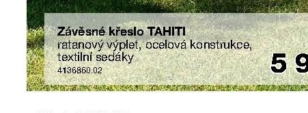 Závěsné křeslo TAHITI