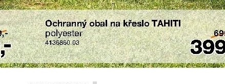 Ochranný obal na křeslo TAHITI