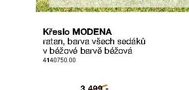 Křeslo MODENA