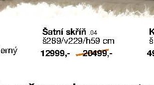 Šatní skříň 04