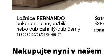 Ložnice FERNANDO