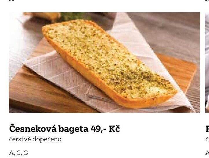 Česneková bageta
