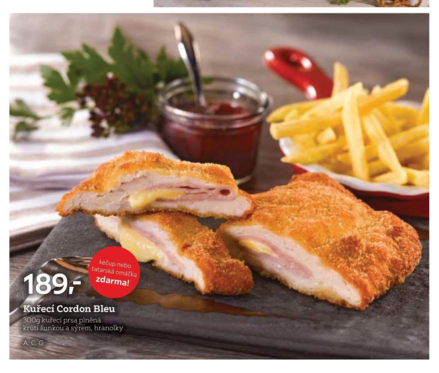Kuřecí Cordon Bleu