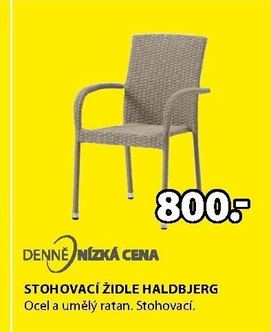 STOHOVACÍ ŽIDLE HALDBJERG