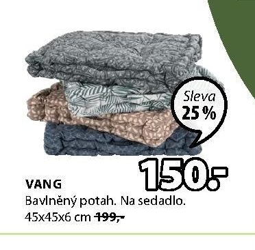 VANG Bavlněný potah