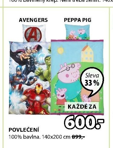 AVENGERS, PEPPA PIG