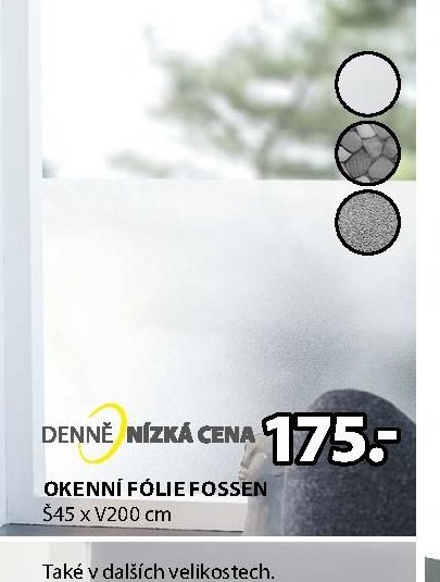 OKENNÍ FÓLIE FOSSEN