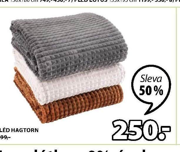 FLEECOVÝ PLÉD HAGTORN