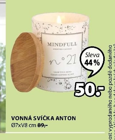 Vonná svíčka ANTON