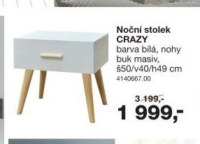 Noční stolek CRAZY