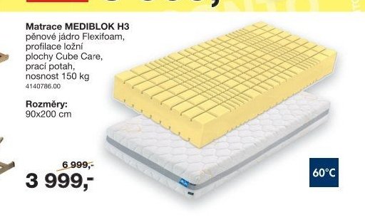 Matrace MEDIBLOK H3